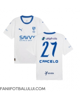 Al-Hilal Joao Cancelo #27 Tricou Fotbal Replică 2024-25 Barbati Deplasare